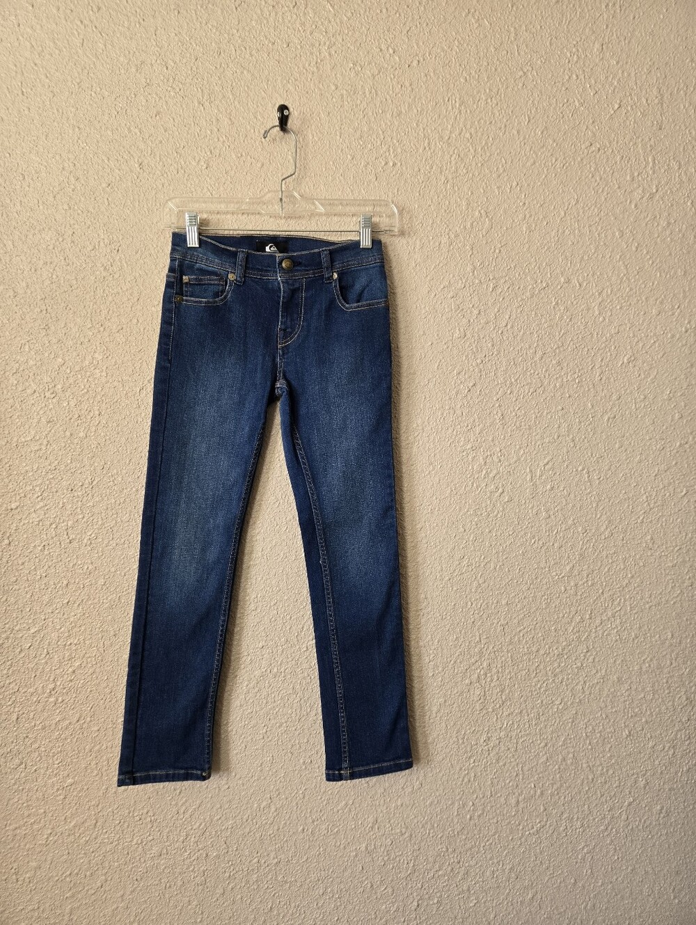 Quiksilver Boys Blue Skinny Jeans Size 24 Waist New #2C8643